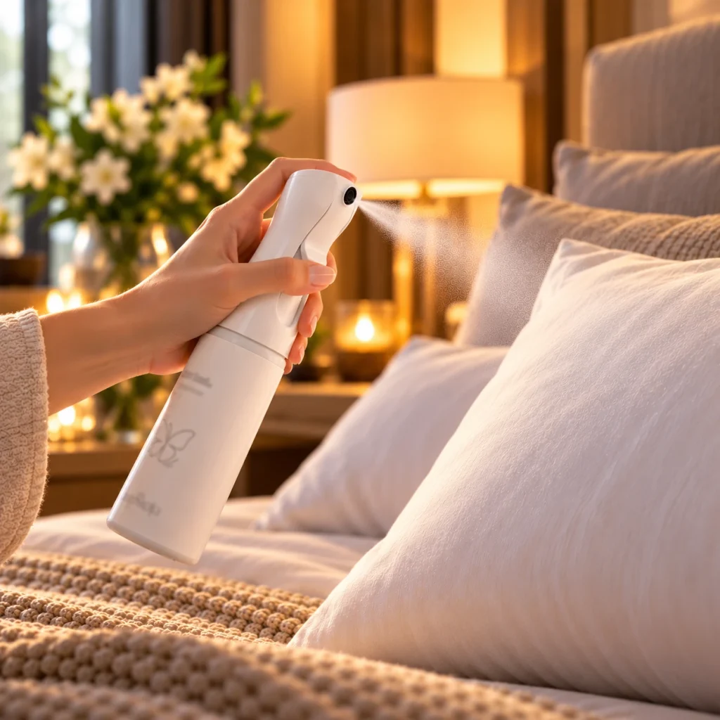 Pillow scent αρωματισμός μαξιλαριών ξενοδοχείου