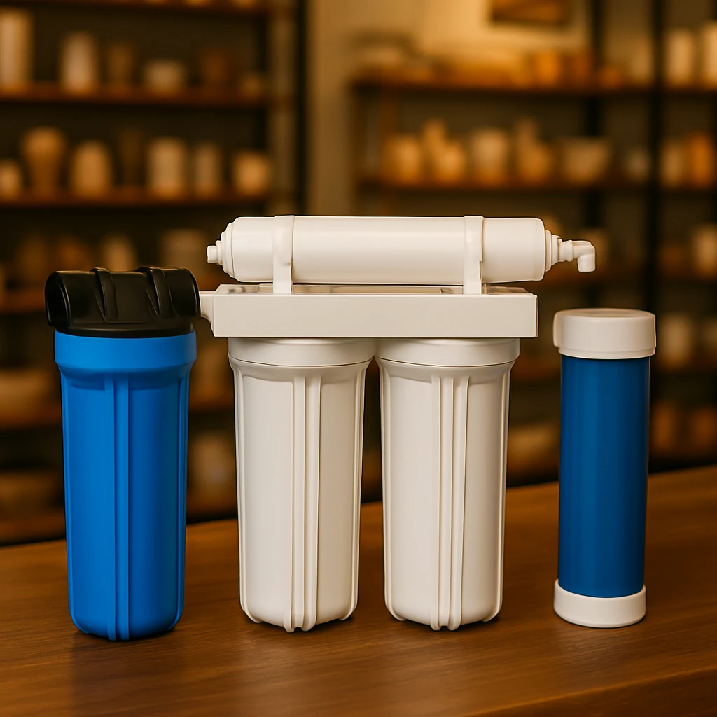 Φίλτρα νερού επαγγελματικά HYCEAN για επιχειρήσεις και καταστήματα