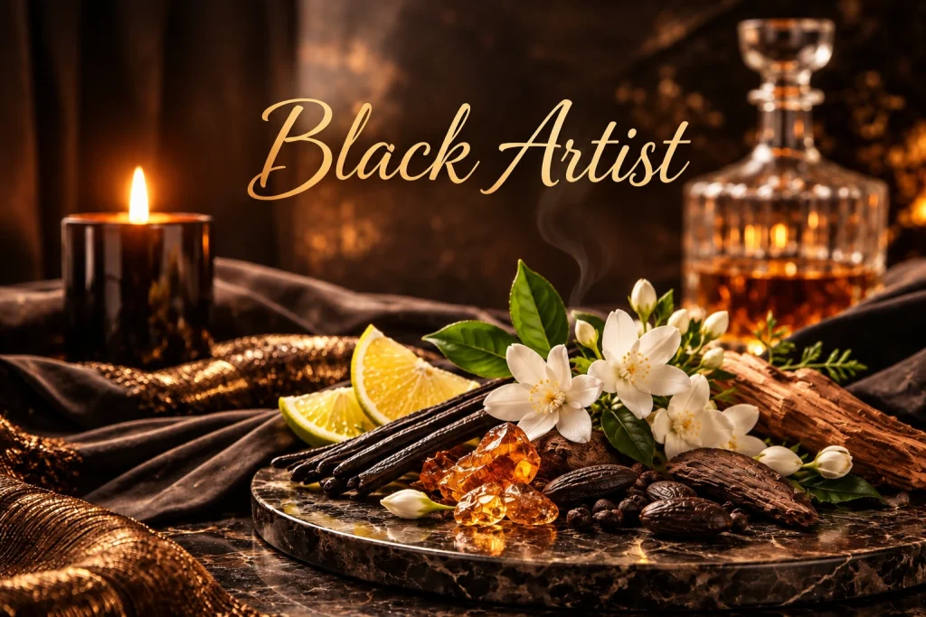 Αρωματικό Black Artist από τη συλλογή Woody & Luxury της HYCEAN με βαθιές ξυλώδεις νότες για κομψή και επιβλητική ατμόσφαιρα σε επαγγελματικούς χώρους