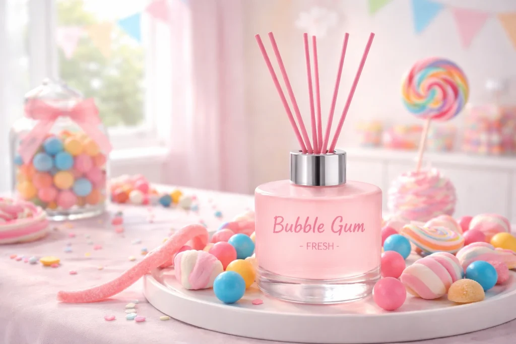 Αρωματικό Bubble Gum της HYCEAN με γλυκό και παιχνιδιάρικο χαρακτήρα για ευχάριστη ατμόσφαιρα σε επαγγελματικούς χώρους