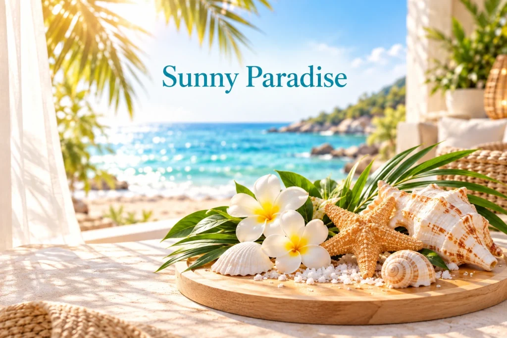Αρωματικό Sunny Paradise από τη συλλογή Citrus & Fruity της HYCEAN με εξωτικές και φρουτώδεις νότες για καλοκαιρινή και τροπική ατμόσφαιρα σε επαγγελματικούς χώρους