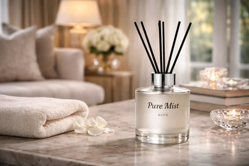 Αρωματικό Pure Mist από τη συλλογή Elite Edition της HYCEAN για φρεσκάδα και αρωματισμό επαγγελματικών χώρων