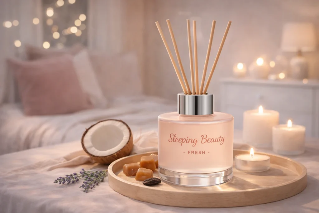 Αρωματικό Sleeping Beauty της HYCEAN για χαλαρωτική ατμόσφαιρα και βελτίωση ύπνου σε επαγγελματικούς χώρους