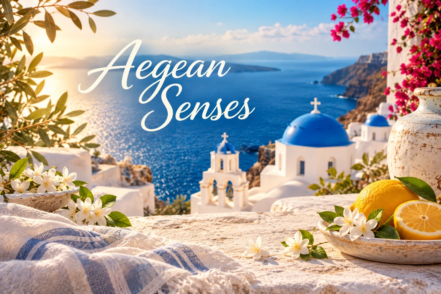 Αρωματικό Aegean Senses από τη συλλογή Mediterranean της HYCEAN με δροσερές θαλασσινές νότες εμπνευσμένες από το Αιγαίο για καθαρή και καλοκαιρινή ατμόσφαιρα σε επαγγελματικούς χώρους