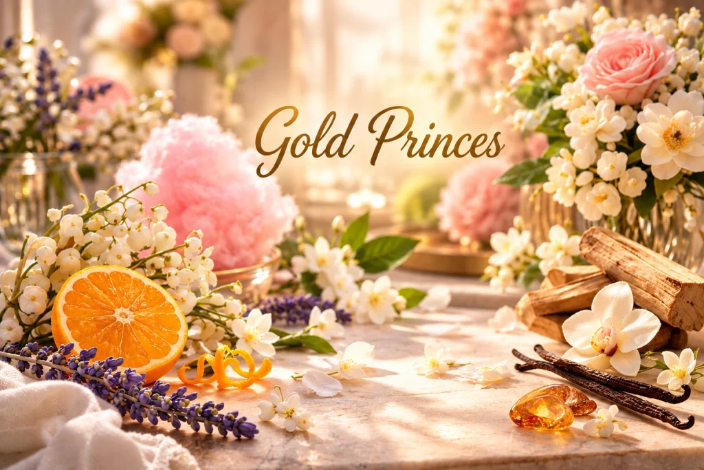 Floral άρωμα χώρου Gold Princes της HYCEAN